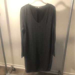 LOFT Mixed Media Sweater Dress